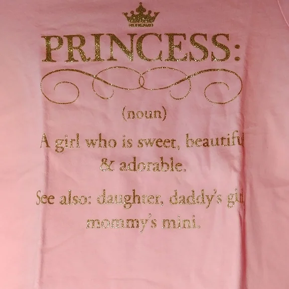 ⭐HOST PICK⭐NWT, Size 5T light pink with gold, long sleeve top - Picture 2 of 4